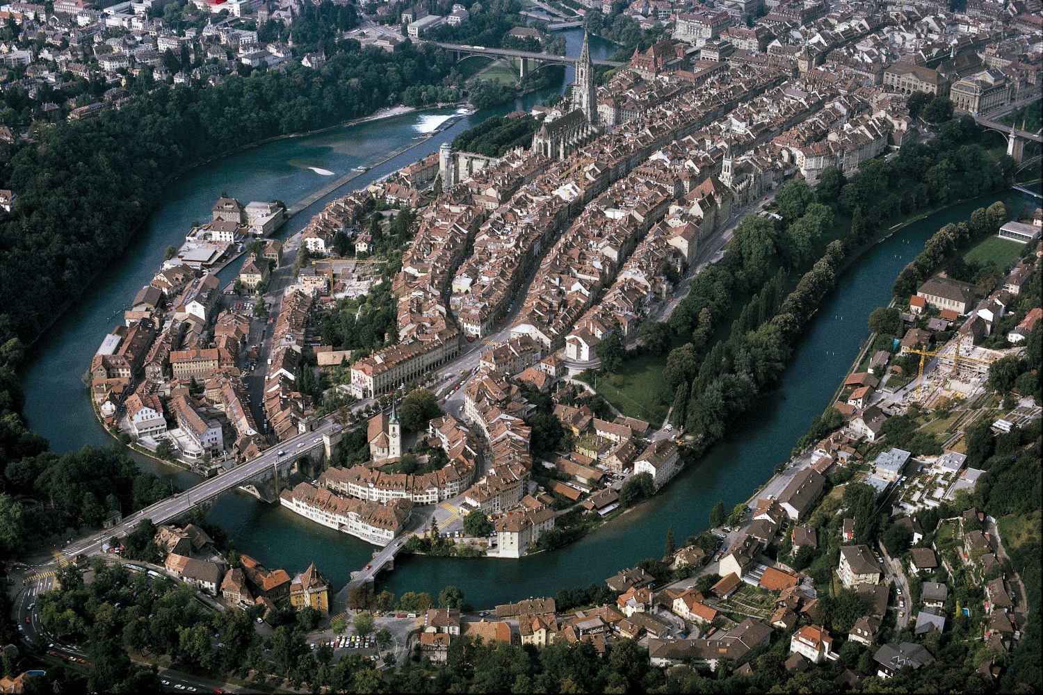 Historische centrum van Bern.