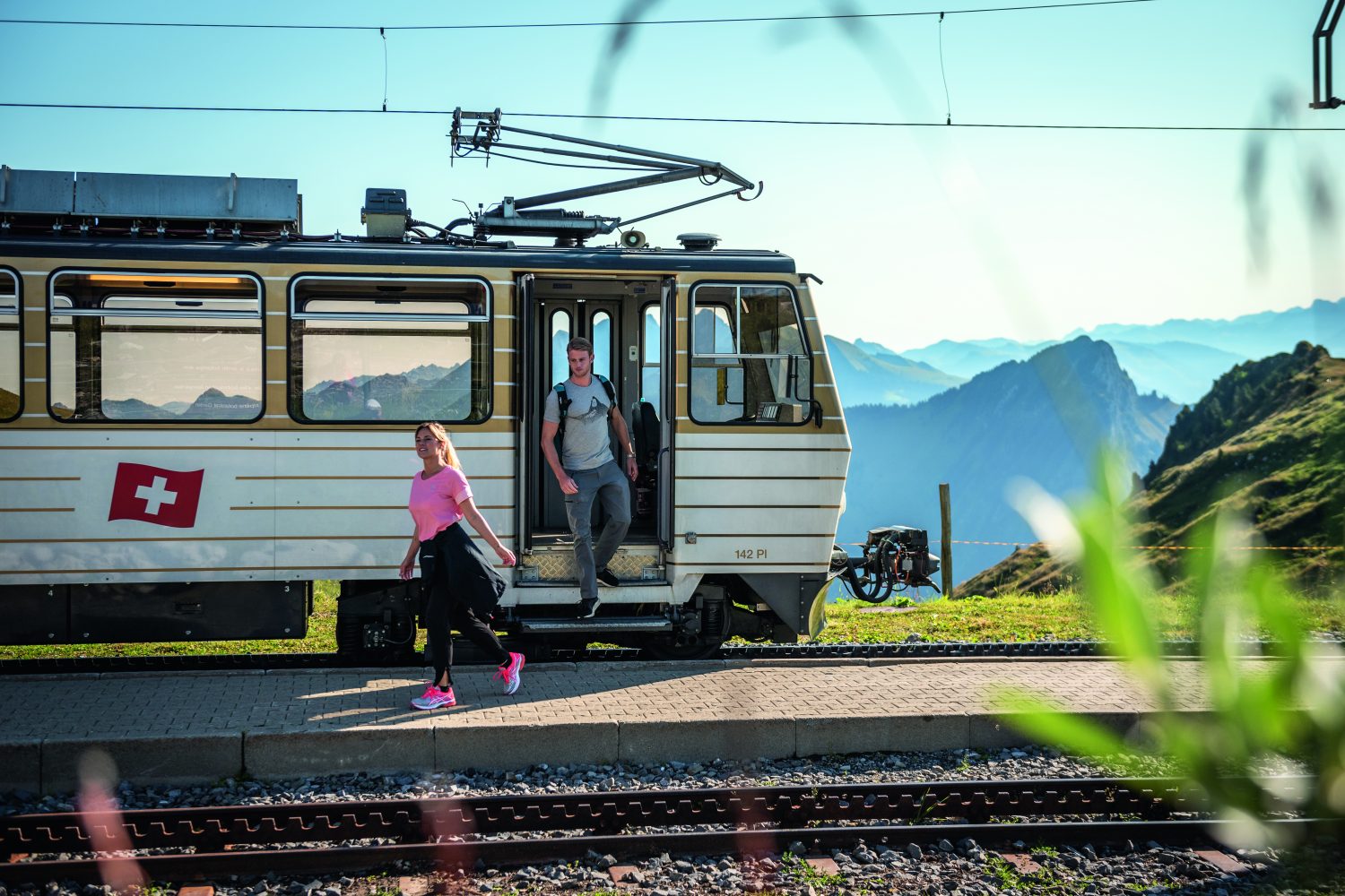 Rochers de Naye tandradbaan regio Montreux