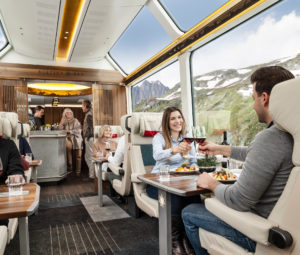 Excellence Class in de Glacier Express